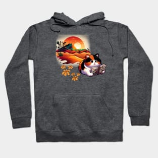 The Painted Desert Kitty Cat Hoodie